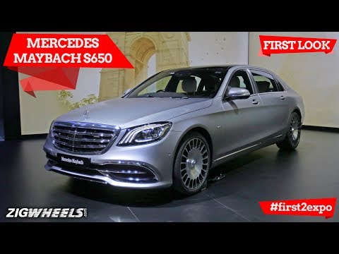 Mercedes-Maybach S650 | First Look | Auto Expo 2018 | ZigWheels.com
