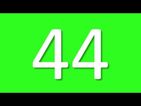 green screen countdown 60"