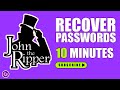 CRACK The Password JOHN The Ripper Password Cracking 5 Minutes Basic Tutorial
