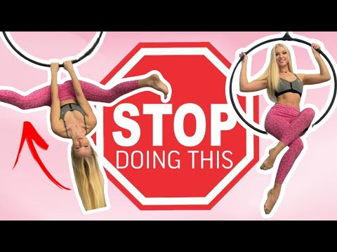 10 Aerial Hoop Beginner Mistakes (Don’t Do These!)