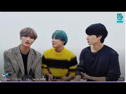 Ateez Vlive Eng. Full Matz San, Hongjoong & Seonghwa talking and being cute 9-26-2020