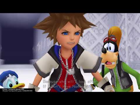 Kingdom Hearts Re:Chain of Memories (PS4) Cutscene #52 Marluxia fails to erase Sora's Memory