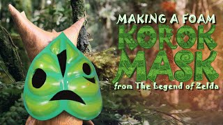 Making A Korok Mask from LOZ