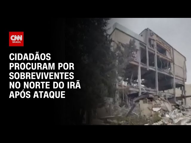 Guerra no Oriente Médio: Cidadãos buscam por sobreviventes em Karaj, no Irã | CNN 360º