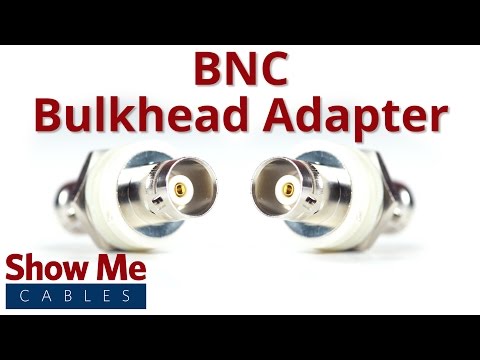 BNC Female to BNC Female Isolated Bulkhead Adapter #329