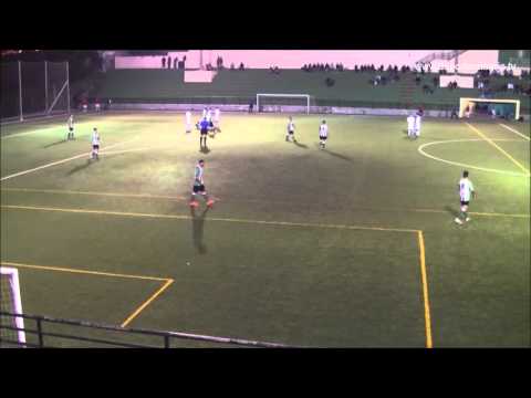 Gol de Chiqui, jugador de la UD San Antonio 19 12 2015 2