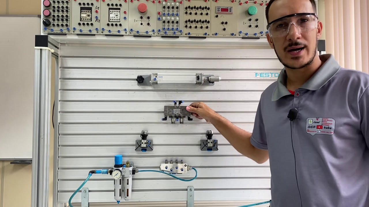 PNEUMÁTICA & HIDRÁULICA - Aula 5 - Acionamento Manual