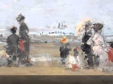 Domenico Scarlatti - Sonata in Re minore - K. 213 - Andante - Eugène Boudin.