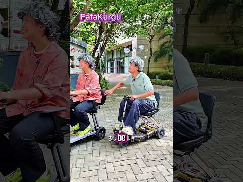 Fatma'nın ilginç Scooter'ı😂