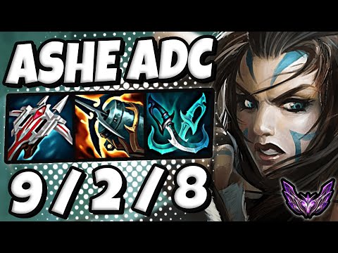Ashe vs Caitlyn [ ADC ] Lol Korea Master Patch 12.23 ✅