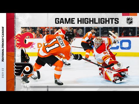Flames @ Flyers 11/16/21 | NHL Highlights