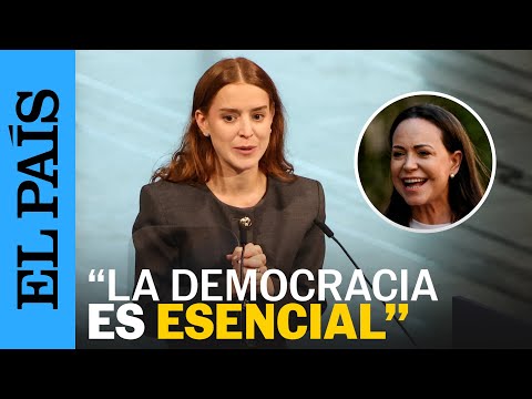 NOBEL PAZ: El discurso de MACHADO leído por su hija al recibir el galardón | EL PAÍS