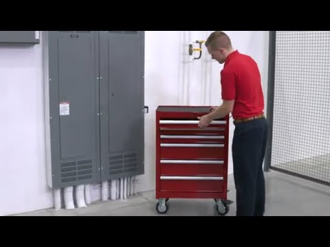 Tool cabinet - 4 drawers and cabinet
