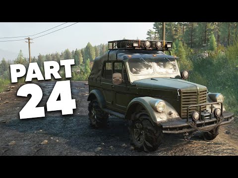 SNOWRUNNER Gameplay Walkthrough Part 24 - CUTEST VEHICLE (Free TUZ 166)
