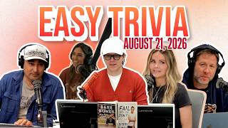 The crew takes on Easy Trivia, from the human body to famous Davids 😆