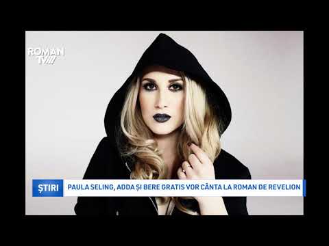 Paula Seling, Adda și Bere Gratis vor cânta la Roman de Revelion