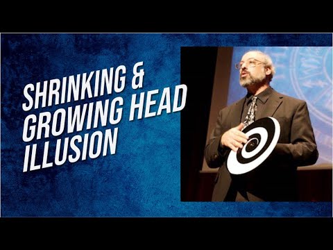 Shrinking Growing Head Magic Trick Optical Illusion Effect Gospel Magic