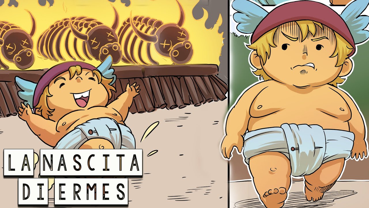 La Nascita di Ermes: Le Avventure del Dio Messaggero - Mitologia Greca-Storia e Mitologia Illustrate