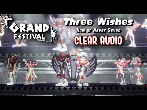 Three Wishes Full Performance No BGM [Clear Audio & 60FPS] - Splatoon 3