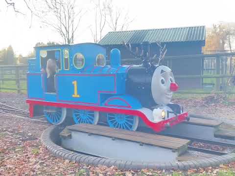 ThomasLand Experience at Drayton Manor Park  - Part 7 Featuring Thomas The Red Nosed Engine Ride