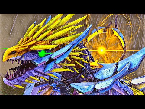 Hunting The NEW Time Keeper: The Dungeon Dragon! Father Indoraptor Ark Genesis (Dinosaurs)