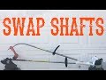 How To Change A Straight Or Curved Trimmer Shaft