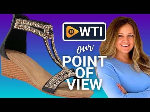 FRALOSHA Wedge Sandals for Women Open Toe Casual Summer Roman High Heel Breathable Beach Sandals 6 Black 2 - WTI product video review