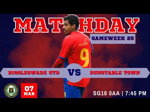 LIVE: Biggleswade United vs Dunstable Town | SSMFL 2022-23