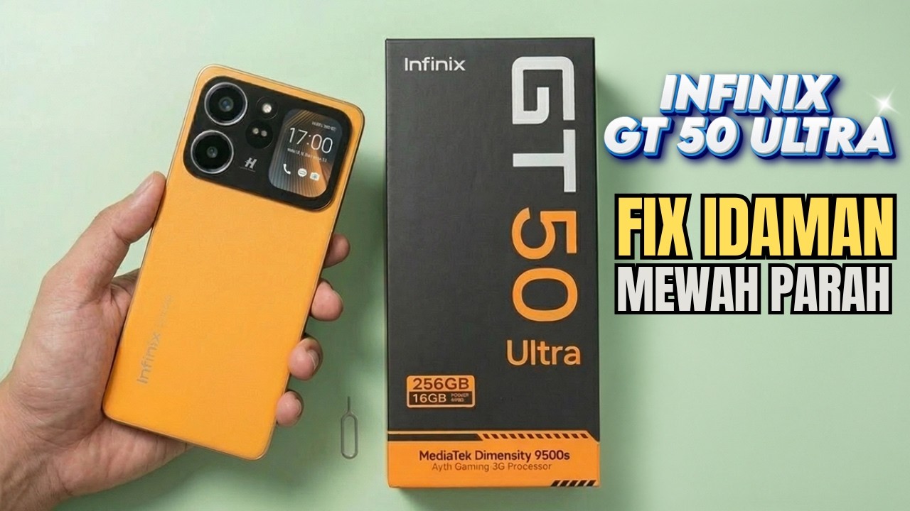 GEBRAKAN NYA TERLALU GILA‼️INFINIX GT 50 ULTRA BENERAN BAWA SPEK KELAS ATAS