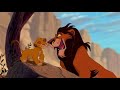 Le Roi Lion Scène De Scar Et Simba Débandade
