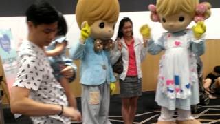 Precious Moments Mascots in Suntec Part 2