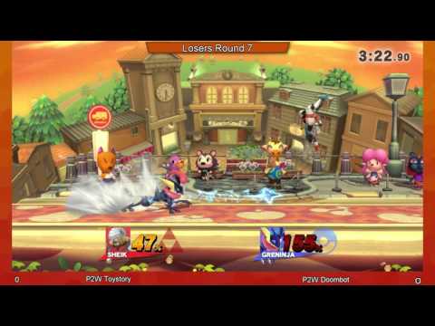 Metro Smash Masters 2 - Smash 4 Losers Round 7 - P2W Toystory vs P2W Doombot