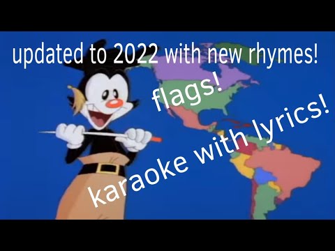New Yakko's World 2022 - Nations Of The World Rewritten