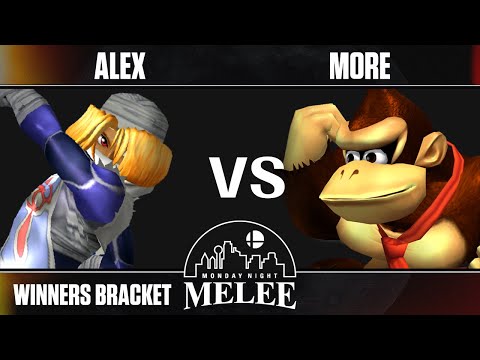 MNM 417 - Winners Bracket - alex (Sheik) VS More (Donkey Kong) - SSBM