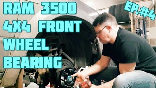 Ram 3500 Ep.4: Replacing 4x4 Front Wheel Bearing