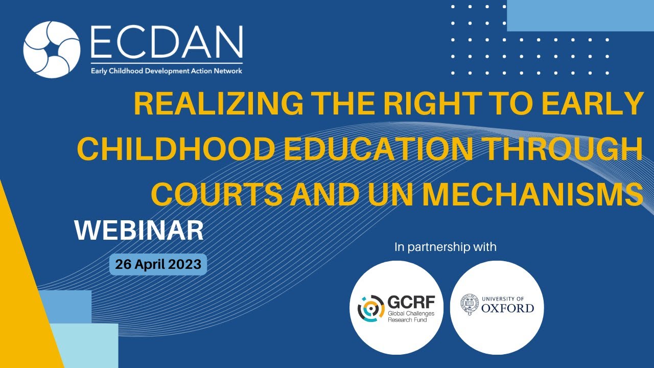 Realizing the Right to Early Childhood Education through Courts and UN Mechanisms