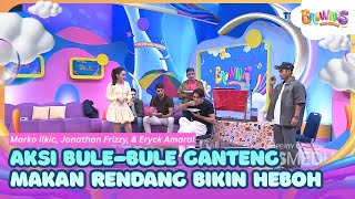 Download lagu [FULL] Gaya Bule-Bule Ganteng Nyobain Rendang Bikin Satu Studio Heboh - BROWNIS (10/08/26) mp3