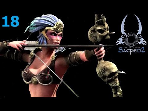 SACRED 2 : Fallen Angel - DRYAD / Capricious Hunter #18 - Gar Colossus T Mutant Boss