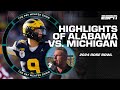 Pat McAfee Show HIGHLIGHTS from The Rose Bowl: Alabama vs. Michigan | ESPN College Football