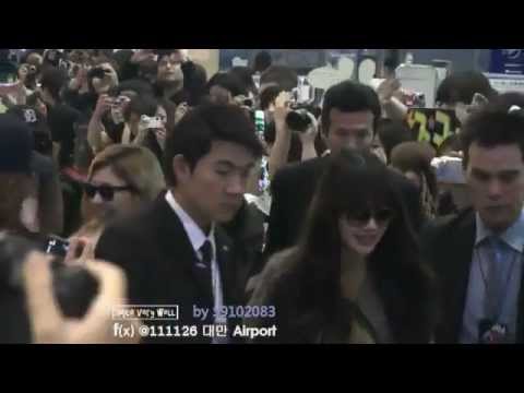 111126 f(x)  @ Kaohsiung Airport (Back to Korea)