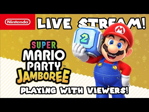 Super Mario Party Jamboree Live Stream Playing With Viewers