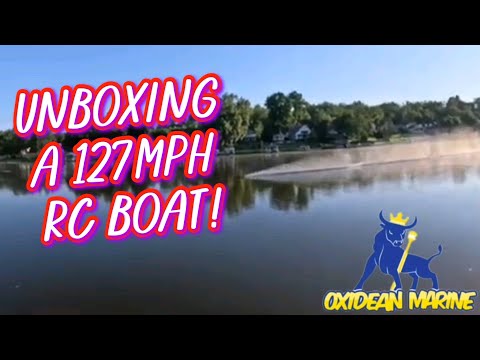 Unboxing a 127MPH FAST Rc Boat!