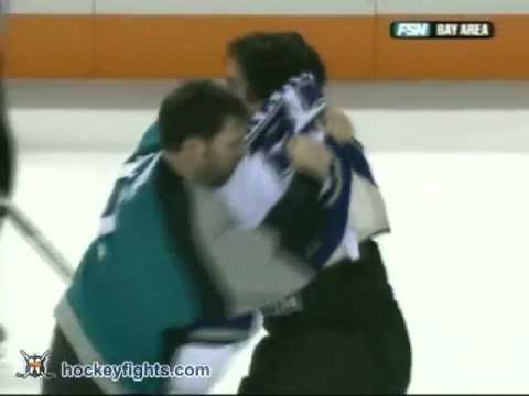 George Parros vs Scott Thornton