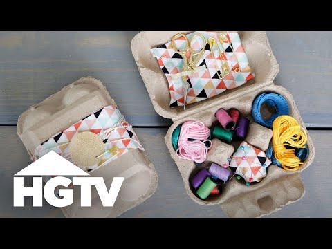 3 Easy Egg Carton Gifts | HGTV