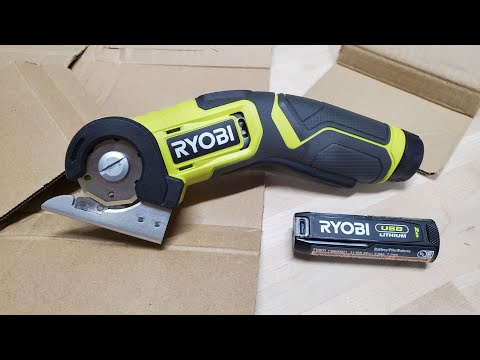 Ryobi USB Lithium Cordless 4V Power Cutter Review