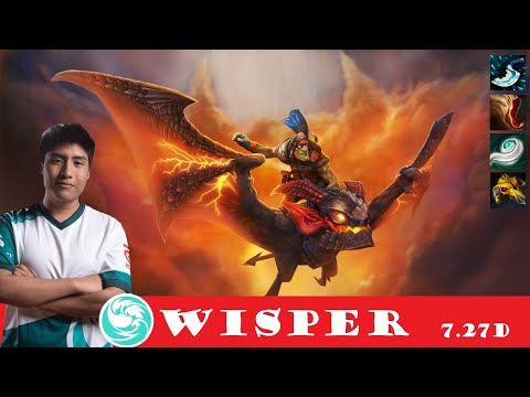 [DOTA 2] bc.Wisper the BATRIDER [OFFLANE] [7.27D]