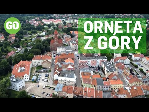 ORNETA z lotu ptaka - Moja Warmia [dron, 4K]