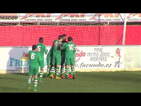 Segunda B 2015-16. Resumen La Roda 0 - Arenas 1