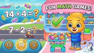 Fun Math Games for Kids | Learn Addition & Subtraction with Lucas the Lion