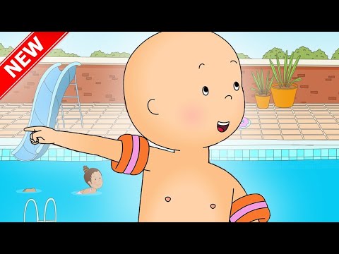 ★ Caillou Learns to Swim ★ Funny Animated Caillou | Cartoons for kids | Caillou
